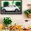 ¡Viva Mexico! Collection - White VW Beetle Car and Green Graffiti-Philippe Hugonnard-Framed Photographic Print displayed on a wall