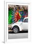 ¡Viva Mexico! Collection - White VW Beetle Car in Cancun II-Philippe Hugonnard-Framed Photographic Print