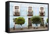 ¡Viva Mexico! Collection - Window on Street-Philippe Hugonnard-Framed Stretched Canvas