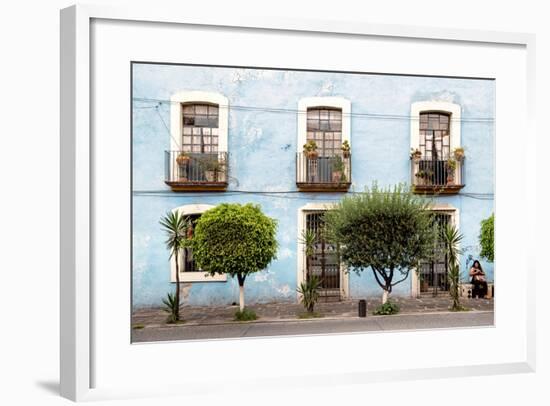 ¡Viva Mexico! Collection - Window on Street-Philippe Hugonnard-Framed Photographic Print