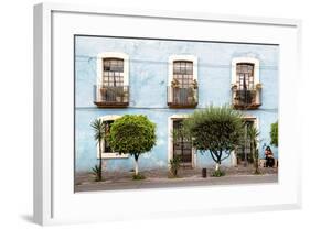 ¡Viva Mexico! Collection - Window on Street-Philippe Hugonnard-Framed Photographic Print