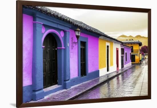 ¡Viva Mexico! Collection - Winter Morning in San Cristobal de Las Casas IV-Philippe Hugonnard-Framed Photographic Print