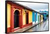 ¡Viva Mexico! Collection - Winter Morning in San Cristobal de Las Casas-Philippe Hugonnard-Framed Stretched Canvas