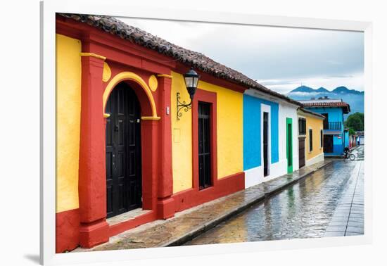 ¡Viva Mexico! Collection - Winter Morning in San Cristobal de Las Casas-Philippe Hugonnard-Framed Photographic Print