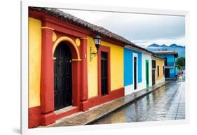 ¡Viva Mexico! Collection - Winter Morning in San Cristobal de Las Casas-Philippe Hugonnard-Framed Photographic Print