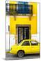 ¡Viva Mexico! Collection - Yellow Car in Campeche III-Philippe Hugonnard-Mounted Photographic Print