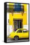 ¡Viva Mexico! Collection - Yellow Car in Campeche III-Philippe Hugonnard-Framed Stretched Canvas