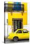 ¡Viva Mexico! Collection - Yellow Car in Campeche III-Philippe Hugonnard-Stretched Canvas