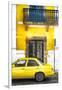 ¡Viva Mexico! Collection - Yellow Car in Campeche IV-Philippe Hugonnard-Framed Photographic Print