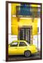 ¡Viva Mexico! Collection - Yellow Car in Campeche IV-Philippe Hugonnard-Framed Photographic Print