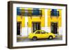 ¡Viva Mexico! Collection - Yellow Car in Campeche-Philippe Hugonnard-Framed Photographic Print