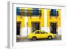 ¡Viva Mexico! Collection - Yellow Car in Campeche-Philippe Hugonnard-Framed Photographic Print