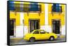 ¡Viva Mexico! Collection - Yellow Car in Campeche-Philippe Hugonnard-Framed Stretched Canvas