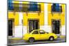 ¡Viva Mexico! Collection - Yellow Car in Campeche-Philippe Hugonnard-Mounted Photographic Print