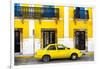 ¡Viva Mexico! Collection - Yellow Car in Campeche-Philippe Hugonnard-Framed Photographic Print