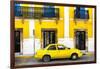 ¡Viva Mexico! Collection - Yellow Car in Campeche-Philippe Hugonnard-Framed Photographic Print