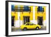 ¡Viva Mexico! Collection - Yellow Car in Campeche-Philippe Hugonnard-Framed Photographic Print