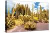 ¡Viva Mexico! Collection - Yellow Cardon Cactus II-Philippe Hugonnard-Stretched Canvas