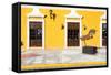 ¡Viva Mexico! Collection - Yellow Facade - Campeche-Philippe Hugonnard-Framed Stretched Canvas