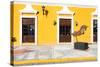 ¡Viva Mexico! Collection - Yellow Facade - Campeche-Philippe Hugonnard-Stretched Canvas