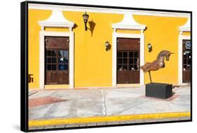 ¡Viva Mexico! Collection - Yellow Facade - Campeche-Philippe Hugonnard-Framed Stretched Canvas