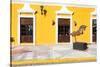 ¡Viva Mexico! Collection - Yellow Facade - Campeche-Philippe Hugonnard-Stretched Canvas