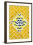 ¡Viva Mexico! Collection - Yellow Mosaics-Philippe Hugonnard-Framed Photographic Print