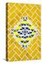 ¡Viva Mexico! Collection - Yellow Mosaics-Philippe Hugonnard-Stretched Canvas