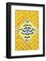 ¡Viva Mexico! Collection - Yellow Mosaics-Philippe Hugonnard-Framed Photographic Print