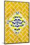 ¡Viva Mexico! Collection - Yellow Mosaics-Philippe Hugonnard-Mounted Photographic Print