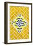 ¡Viva Mexico! Collection - Yellow Mosaics-Philippe Hugonnard-Framed Photographic Print