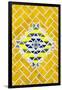 ¡Viva Mexico! Collection - Yellow Mosaics-Philippe Hugonnard-Framed Photographic Print