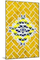 ¡Viva Mexico! Collection - Yellow Mosaics-Philippe Hugonnard-Mounted Photographic Print
