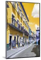 ?Viva Mexico! Collection - Yellow Street Scene - Guanajuato-Philippe Hugonnard-Mounted Photographic Print