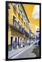 ?Viva Mexico! Collection - Yellow Street Scene - Guanajuato-Philippe Hugonnard-Framed Photographic Print