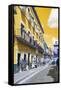 ?Viva Mexico! Collection - Yellow Street Scene - Guanajuato-Philippe Hugonnard-Framed Stretched Canvas