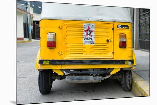 ¡Viva Mexico! Collection - Yellow Tuk Tuk-Philippe Hugonnard-Mounted Photographic Print