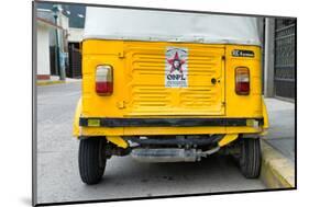 ¡Viva Mexico! Collection - Yellow Tuk Tuk-Philippe Hugonnard-Mounted Photographic Print