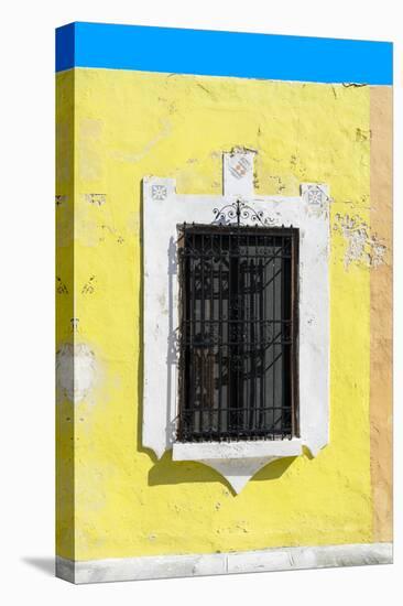 ¡Viva Mexico! Collection - Yellow Window - Campeche-Philippe Hugonnard-Stretched Canvas