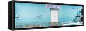 ¡Viva Mexico! Panoramic Collection - "5 de febrero" Blue Wall-Philippe Hugonnard-Framed Stretched Canvas