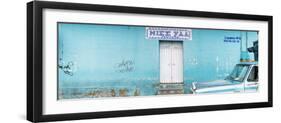 ¡Viva Mexico! Panoramic Collection - "5 de febrero" Blue Wall-Philippe Hugonnard-Framed Photographic Print