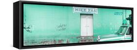 ¡Viva Mexico! Panoramic Collection - "5 de febrero" Coral Green Wall-Philippe Hugonnard-Framed Stretched Canvas