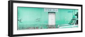 ¡Viva Mexico! Panoramic Collection - "5 de febrero" Coral Green Wall-Philippe Hugonnard-Framed Photographic Print