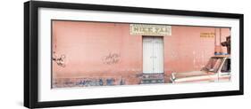 ¡Viva Mexico! Panoramic Collection - "5 de febrero" Coral Wall-Philippe Hugonnard-Framed Photographic Print