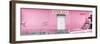 ¡Viva Mexico! Panoramic Collection - "5 de febrero" Light Pink Wall-Philippe Hugonnard-Framed Premium Photographic Print