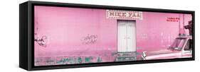 ¡Viva Mexico! Panoramic Collection - "5 de febrero" Light Pink Wall-Philippe Hugonnard-Framed Stretched Canvas