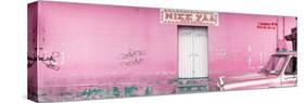 ¡Viva Mexico! Panoramic Collection - "5 de febrero" Light Pink Wall-Philippe Hugonnard-Stretched Canvas