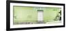 ¡Viva Mexico! Panoramic Collection - "5 de febrero" Lime Green Wall-Philippe Hugonnard-Framed Photographic Print