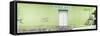 ¡Viva Mexico! Panoramic Collection - "5 de febrero" Lime Green Wall-Philippe Hugonnard-Framed Stretched Canvas