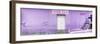 ¡Viva Mexico! Panoramic Collection - "5 de febrero" Purple Wall-Philippe Hugonnard-Framed Photographic Print